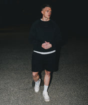 Athleisure Shorts - Zwart