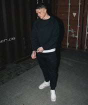 Athleisure Sweatshirt - Zwart