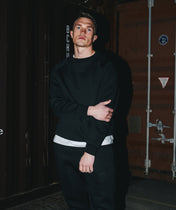 Athleisure Sweatshirt - Zwart